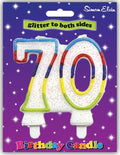 No. 70 Colourful Birthday Candle