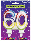 No. 60 Colourful Birthday Candle
