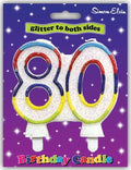 No. 80 Colourful Birthday Candle