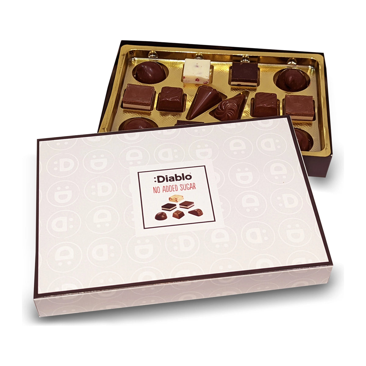 Diablo No Added Sugar Chocolate Box - 142g