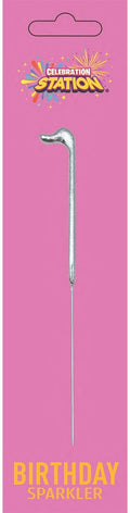 No. 1 Sparkler Candle Silver