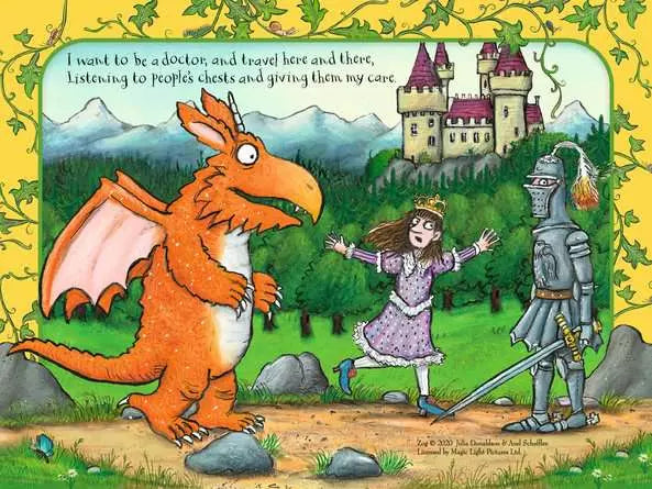 Ravensburger - 4 in a Box: Zog & Other Stories Jigsaw Puzzle