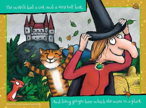 Ravensburger - 4 in a Box Room on the Broom: Woosh! They Were Gone