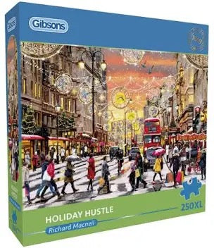 Gibson - Holiday Hustle 250XL Piece Jigsaw Puzzle image 0