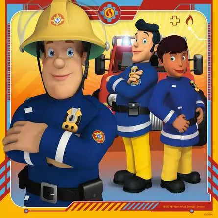 Ravensburger - 3 x 49 Fireman Sam Jigsaw Puzzle