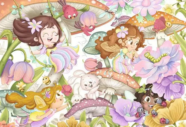 Ravensburger - 2 x 12 Fairies & Mermaid Jigsaw Puzzle