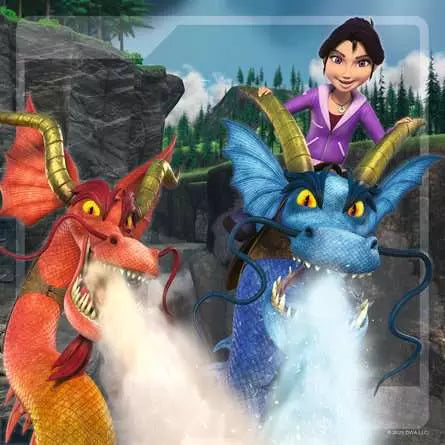 Ravensburger - 3 x 49 Dragons The Nine Realms Jigsaw Puzzle
