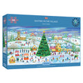 Gibson - Skating in the Village 636 Piece Jigsaw Puzzle image 0