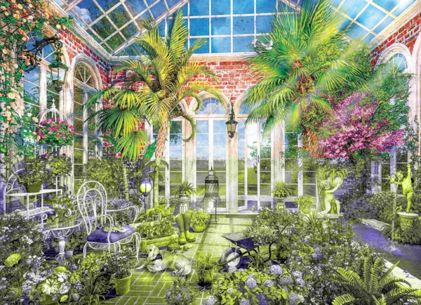 Eurographics - Glass Garden 1000 Piece Jigsaw Puzzle image 1