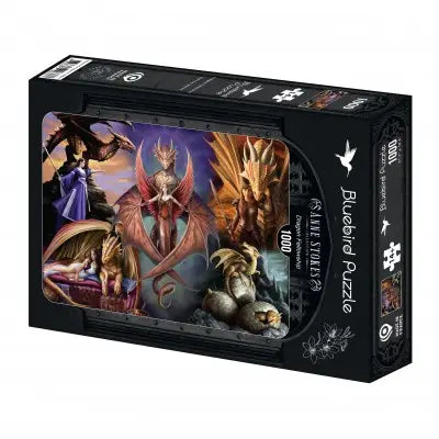Bluebird - Anne Stokes, Dragon Fellowship 1000 Piece Jigsaw Puzzle