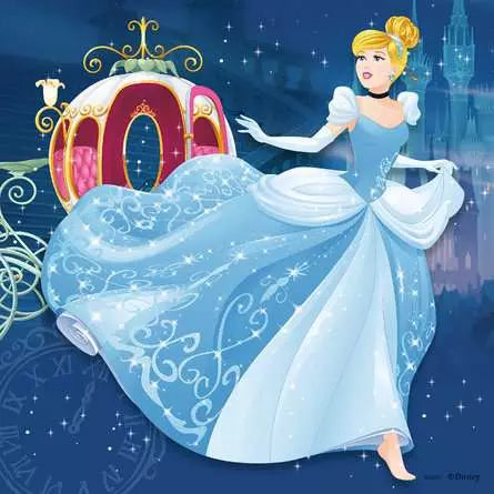 Ravensburger - 3 x 49 Disney Princess Adventure Jigsaw Puzzle