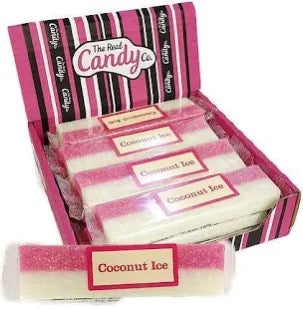 The Real Candy Co Coconut Ice Bar 130g image 0