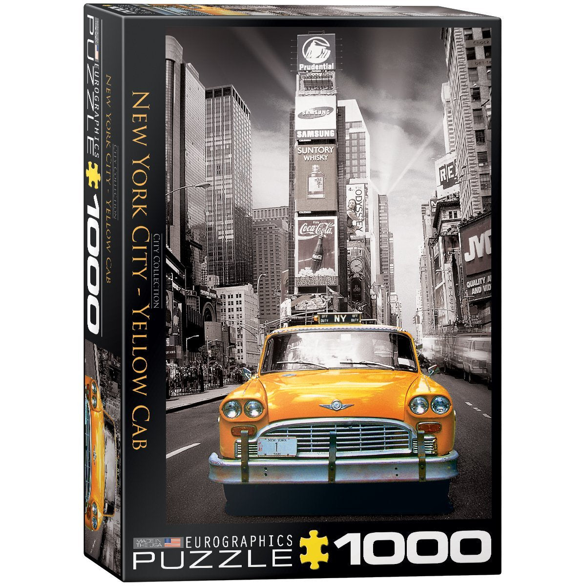 Eurographics - NYC Yellow Cab 1000 Piece Jigsaw Puzzle image 0