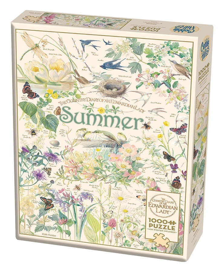 Cobble Hill - Country Diary: Summer 1000 Piece Jigsaw Puzzle