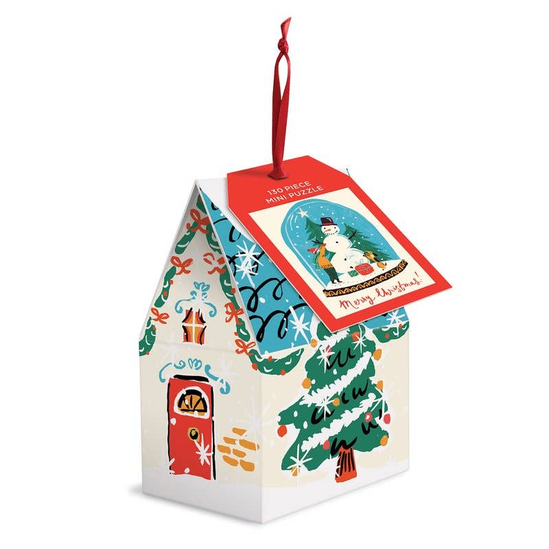 Snow Globe 130 Piece Puzzle Ornament (Jigsaw Products)