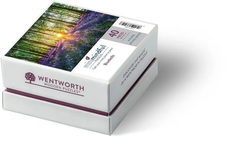 Wentworth - Mini Mindfull Bluebells 40 Piece Wooden Jigsaw Puzzle