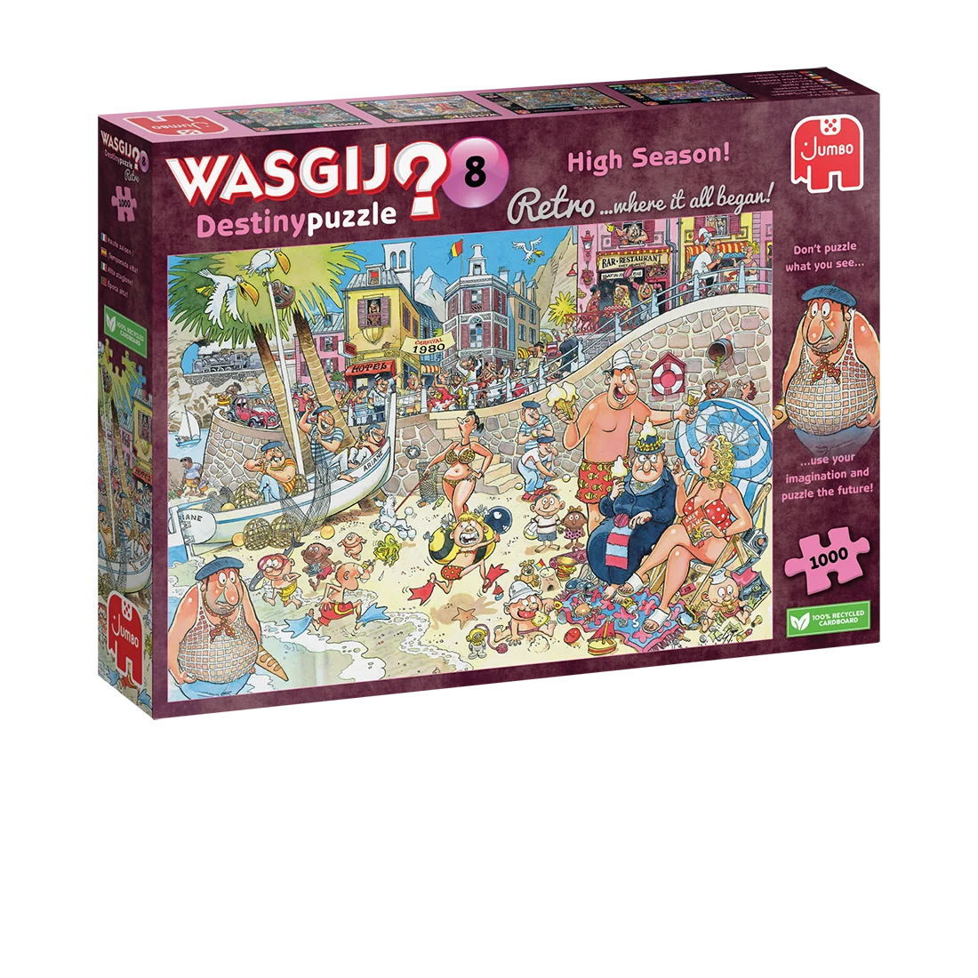 Wasgij - Destiny No. 8 High Season 1000 Piece Jigsaw Puzzle