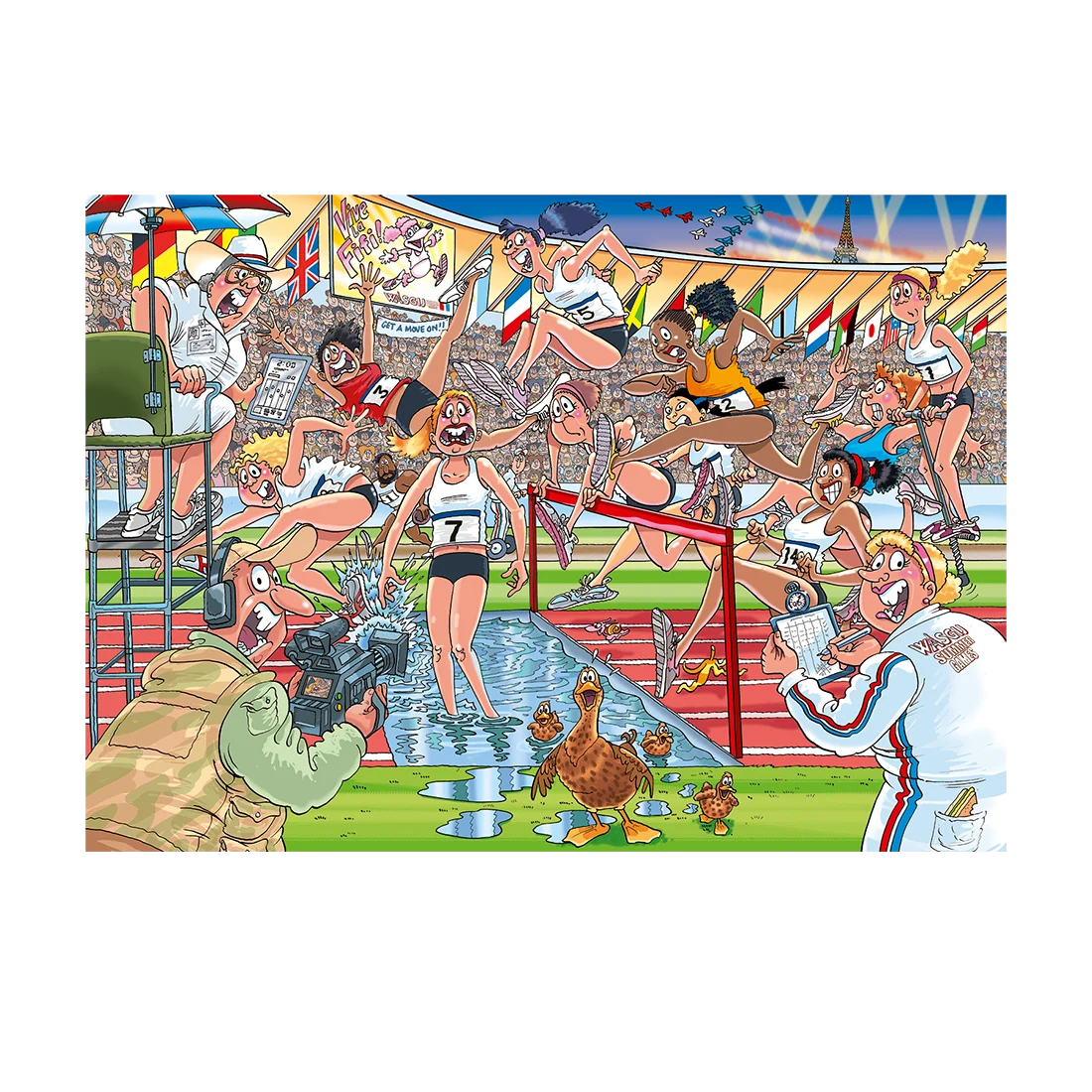 Wasgij - Original No. 44 Wasgij Summer Games 1000 Piece Jigsaw Puzzle