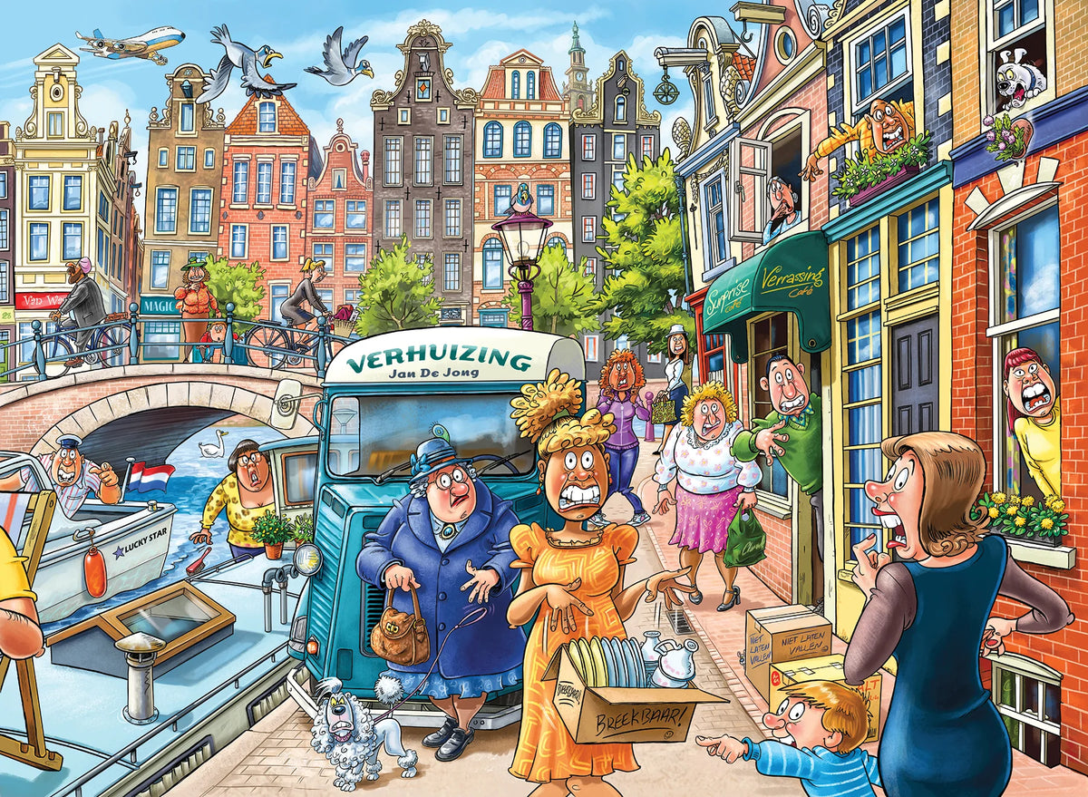 Wasgij - Original No. 45 Moving Day 1000 Piece Jigsaw Puzzle