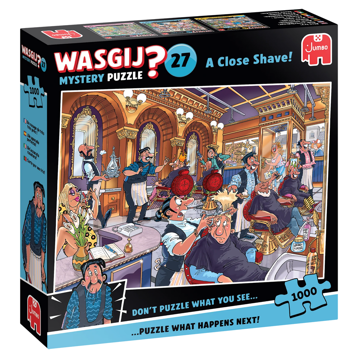 Wasgij - Mystery No. 27 A close Shave 1000 Piece Jigsaw Puzzle