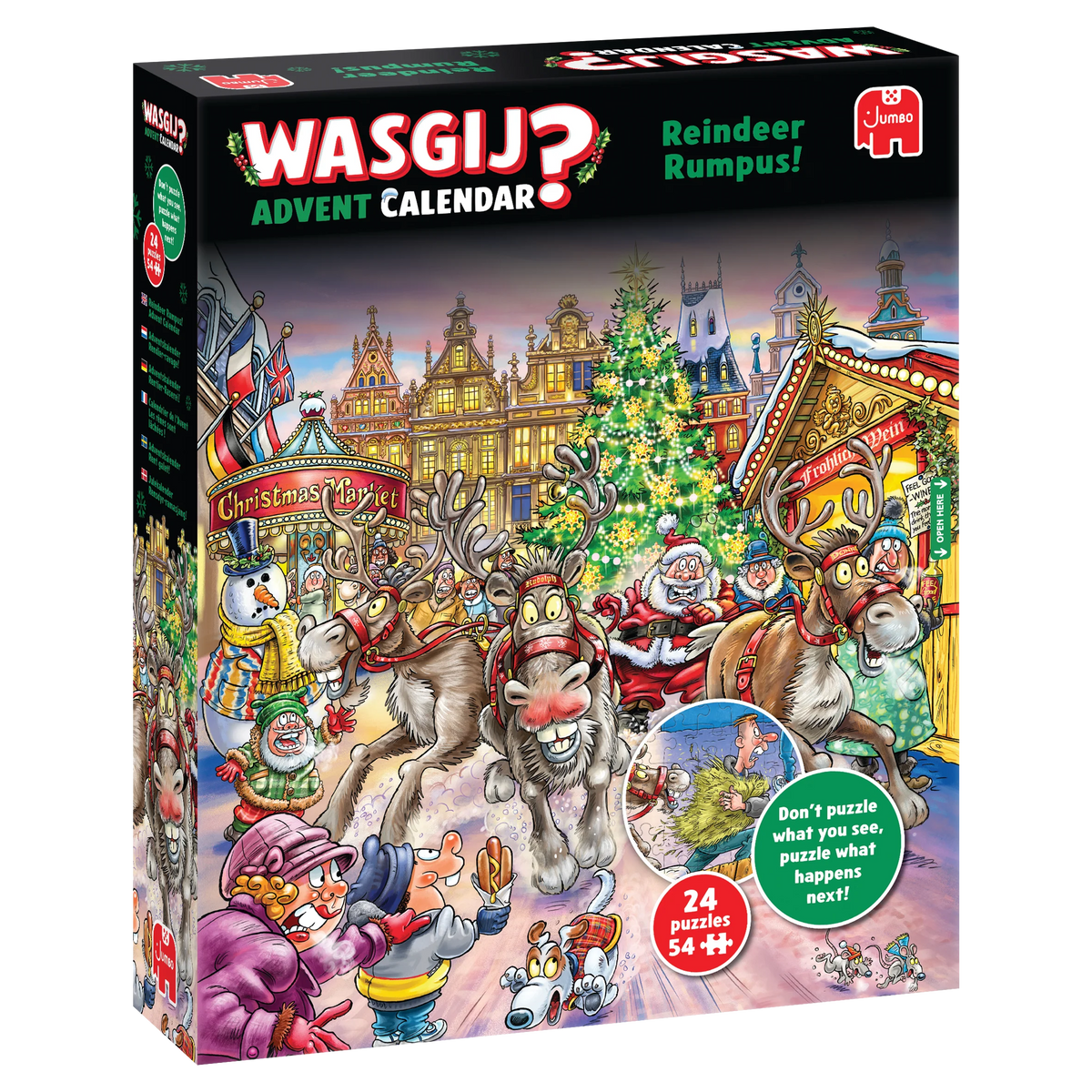 Wasgij Advent Calendar - Reindeer Rumpus