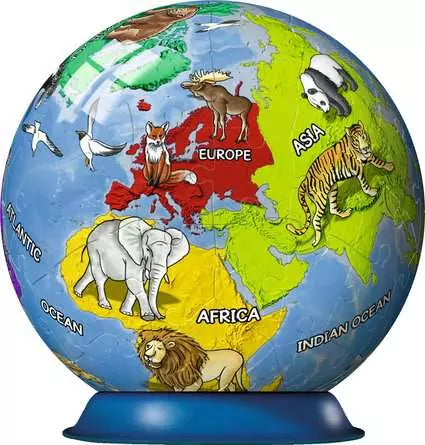 Ravensburger - 3D Childrens Globe 72 Piece Jigsaw Puzzle