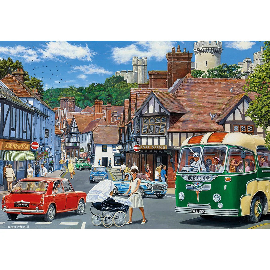 Gibson - Day Out with the Family - Gibson 4 x 500 Piece Jigsaw Puzzle image 2