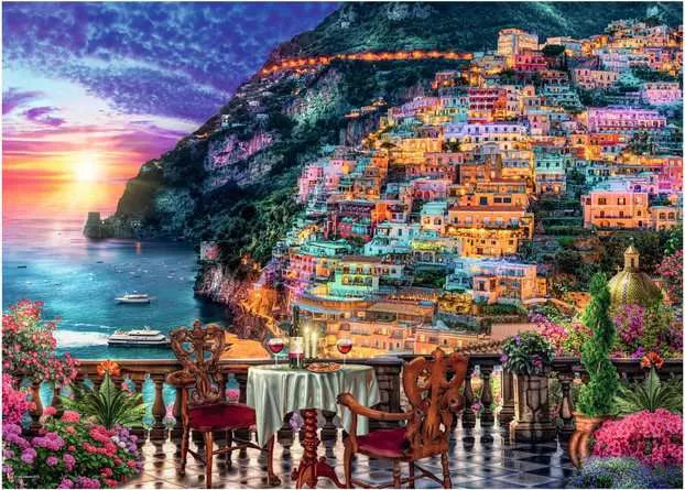 Ravensburger -  Colourful Cinque Terre 2000 Piece Jigsaw Puzzle