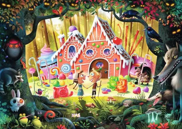 Ravensburger - Hansel & Gretel Beware 1000 Piece Jigsaw Puzzle