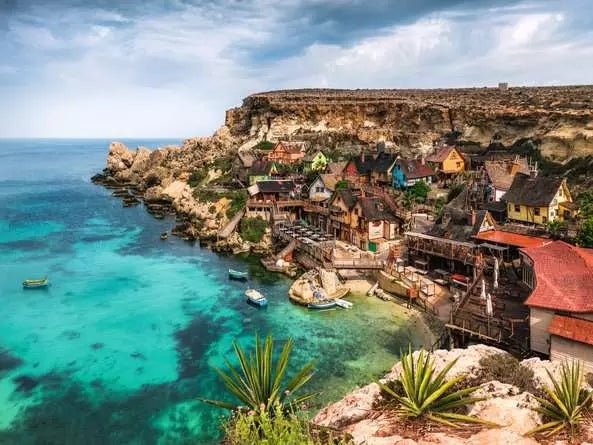 Ravensburger - Popeye Village, Malta 1500 Piece Jigsaw Puzzle