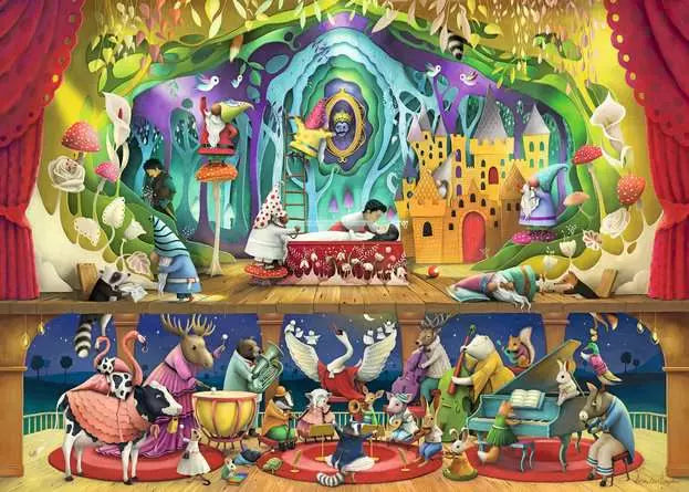 Ravensburger - Snow White and the 7 Gnomes 1000 Piece Jigsaw Puzzle