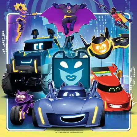 Ravensburger - 3 x 49 Calling All Batwheels Jigsaw Puzzle