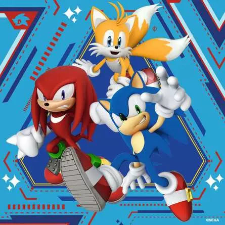 Ravensburger - 3 x 49 Sonic the Hedgehog Jigsaw Puzzle