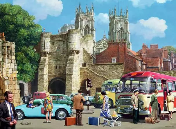Ravensburger - Day Out in York 500 Piece Jigsaw Puzzle