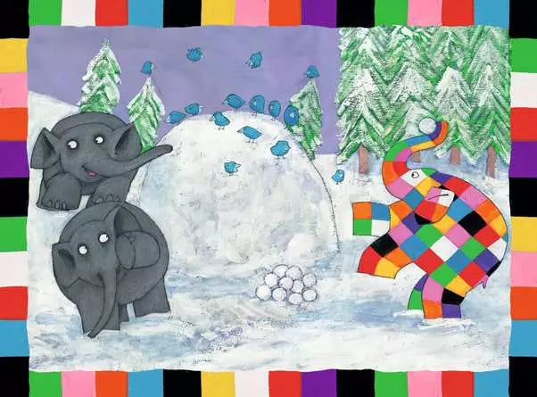 Ravensburger - 4 in a Box Elmer: Elmers Adventures