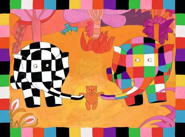 Ravensburger - 4 in a Box Elmer: Elmers Adventures