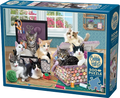 Cobble Hill - Crafty Kittens 500 Piece Jigsaw Puzzle