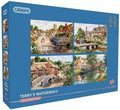 Gibson - Terrys Waterways 4 x 500 Piece Jigsaw Puzzle image 0