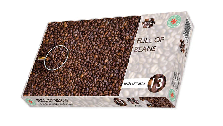 Full of Beans - 1000 Piece Impossipuzzle Jigsaw