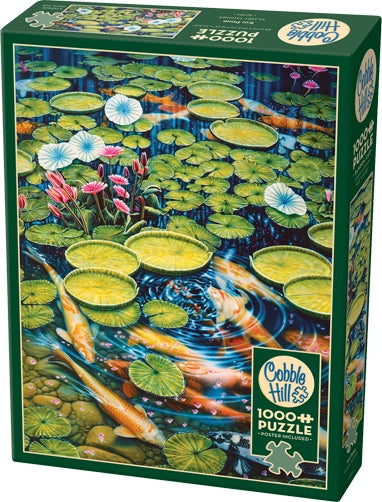 Cobble Hill - Koi Pond 1000 Piece Jigsaw Puzzle