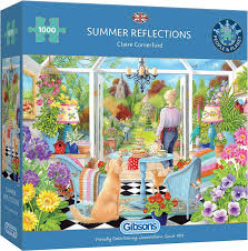Gibson - Summer Reflections 1000 Piece Jigsaw Puzzle image 0