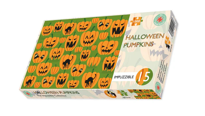 Halloween Pumpkins - 1000 Piece Impossipuzzle Jigsaw