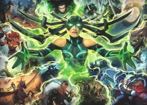 Ravensburger - Villianous Hela 1000 Piece Jigsaw Puzzle  Piece Jigsaw Puzzle