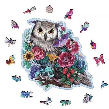 Ravensburger - Mysterious Owl 150 Piece Wooden Puzzle