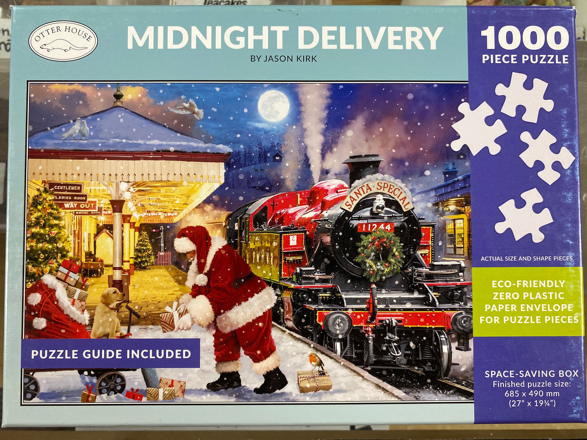 Otterhouse - Midnight Delivery 1000 Piece Jigsaw Puzzle Piece Jigsaw Puzzle