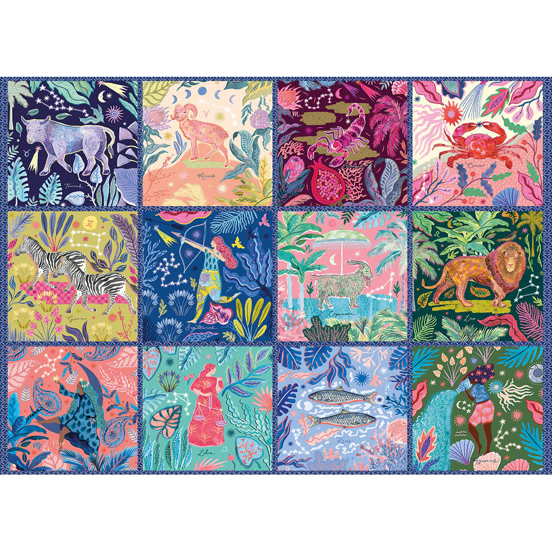 Gibson - Zodiac Jungle 1000 Piece Jigsaw Puzzle image 1