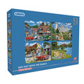 Gibson - Day Out with the Family - Gibson 4 x 500 Piece Jigsaw Puzzle image 0