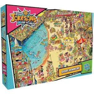 Gibsons - Jokeswas: Seaside Shenanigan's 1000 Piece Jigsaw Puzzle