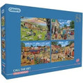 Gibson - Call the Vet 4 x 500 Piece Jigsaw Puzzle image 0