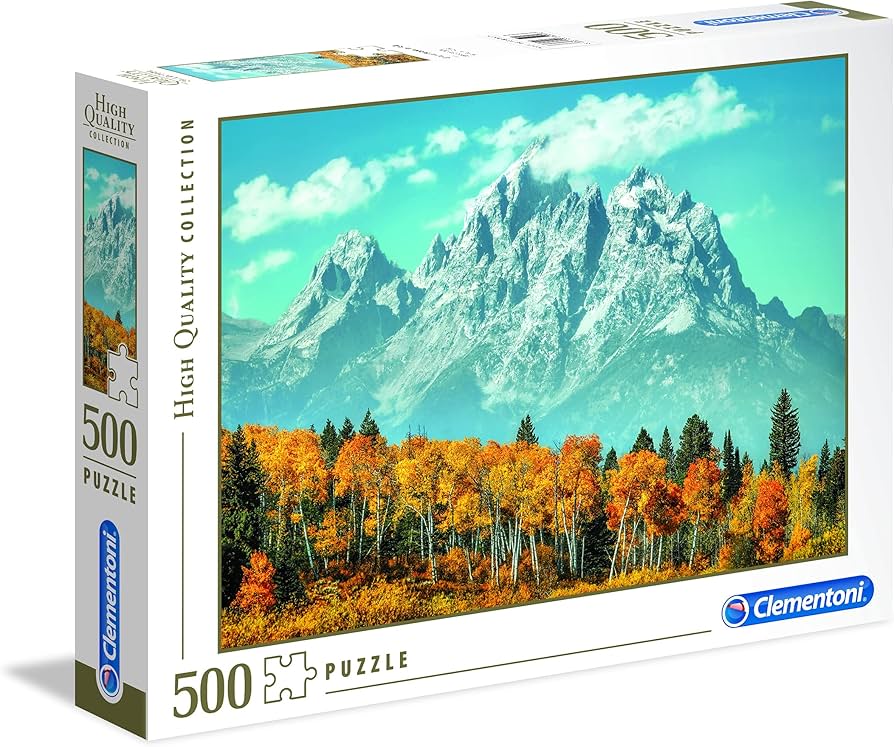 Clementoni - Grand Teton in Fall 500 Piece Jigsaw Puzzle image 0